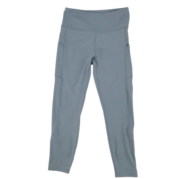 Gottex Pants - X By Gottex Women's Light Blue High Rise Active Workout Legging Size M
